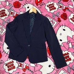 ジャケット 紺の画像