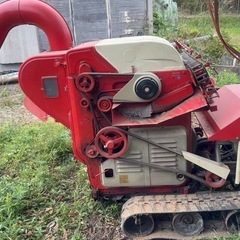 現状品 ヤンマー PK-1B自動脱穀機 ディーゼルエンジン ハーベスタ クローラー 5馬力 農業機械の画像