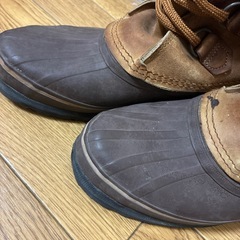 カナダ製 ソレルxエディーバウアー ビンテージスノーブーツ ブラウンレディースW8 25cmの画像