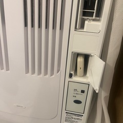 【美品】KOIZUMI 窓用エアコン KAW-1622（2022年製）6〜8畳対応 工事不要 即使用OKの画像