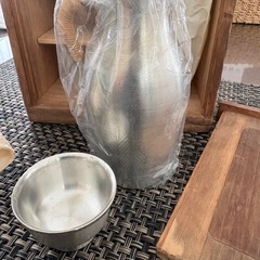 錫(スズ)の酒器セット　未使用品の画像