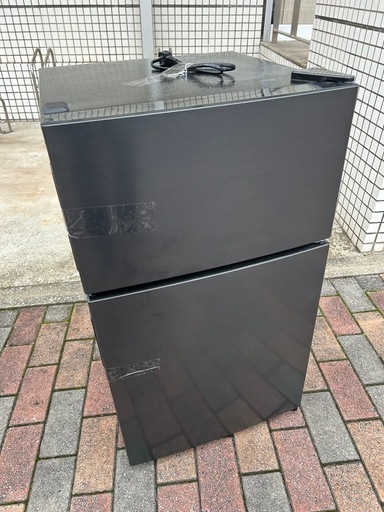 MAXZEN 冷蔵庫 87L 2ドア 右開き