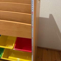 【10月中お渡し】絵本棚　おもちゃ箱の画像