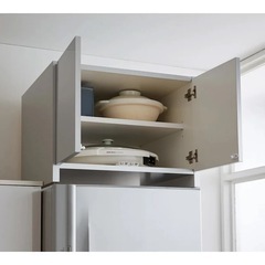 冷蔵庫上収納
の画像