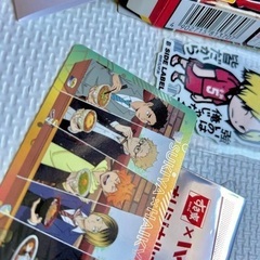 孤爪研磨　ハイキュー　すき家　BSIDE トウキュー　アクリルキーホルダー　ステッカー　カード　コラボ　特典　フィッシュソーセージの画像