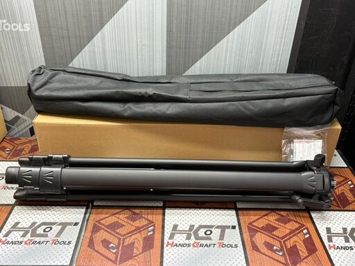 【未使用】KDS LEC-5BK レーザークロス三脚 ブラック 昇降幅305mm【ハンズクラフト佐賀】