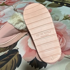 SPORT ファー付きスリッパ 40-41サイズの画像