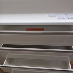 ★リユースのサカイ水戸店★ NITORI レンジボード ホワイト H205.5×D50×W120.5 クリーニング済み MT5954の画像