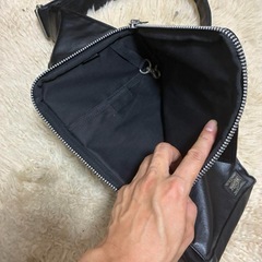 ポーター フリースタイル スリングショルダーバッグ (ブラック)の画像