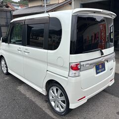 ご成約有難う御座いました。【総額コミコミ】広島発プライムゲート21年タントカスタム　Xリミテッド　社外ナビ　地デジテレビ　パワースライドドア　HIDライト　16インチアルミ　ETC　ドラレコ　タイミングチェーン　軽自動車　格安の画像