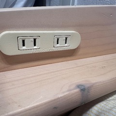 ラルーチェ　ロフトベッド　セミダブル　すのこタイプ譲りますの画像