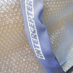 大型バイク用　ロックワイヤー INTERCEPTER　直径約 50cm　中古品の画像