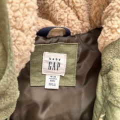 ほぼ新品、GAP ダウンコート　18-24monthの画像