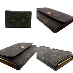 ルイヴィトン LOUIS VUITTON キーケース モノグラム ミュルティクレ6 三つ折り 6連 スナップボタン開閉式 M62630 ブラウンの画像