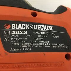 BLACK＆DECKER 電動のこぎり KS880EC 動作確認済 25j菊Eの画像