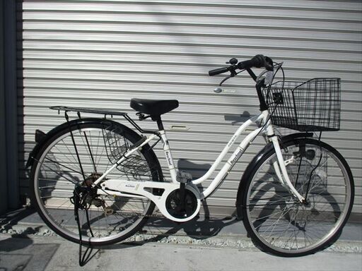 E617★限定特価★ 中古自転車 【　26インチ　ママチャリ　白　 】