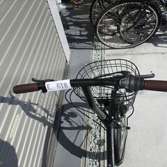 E618★13800円★　折りたたみ中古自転車【20インチ　黒 】の画像