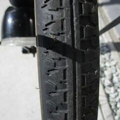 E618★13800円★　折りたたみ中古自転車【20インチ　黒 】の画像