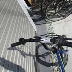 E620★　8800円★　折りたたみ中古自転車【20インチ 青 】の画像