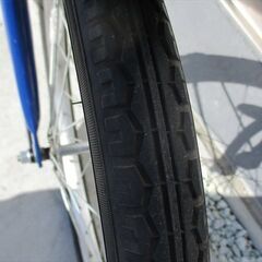 E620★　8800円★　折りたたみ中古自転車【20インチ 青 】の画像