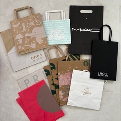 紙袋 ショッパー まとめ売り 45枚の画像