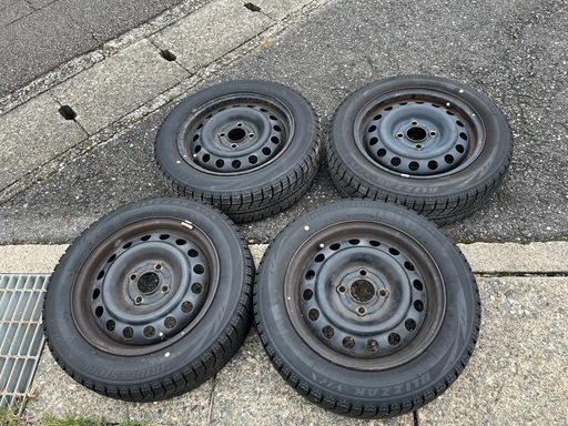 スタッドレス ブリザックVRX&ホイールセット155/65R1414