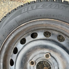 スタッドレス ブリザックVRX&ホイールセット155/65R1414の画像
