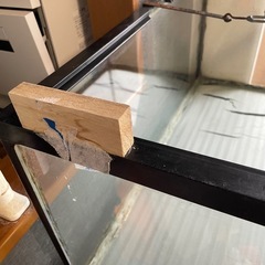 90cmガラス水槽　ジャンクの画像