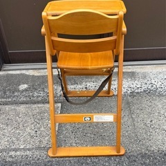 KATOJI カトージ ベビーチェア ハイチェア 折りたたみ 椅子　木製の画像
