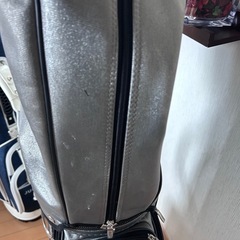 M・U SPORTS MUスポーツ ミエコ ウエサコ ゴルフバッグ キャディバッグ ポパイ オリーブ キャスター、フード付きの画像