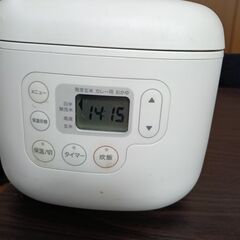 電子レンジ + 炊飯器の画像