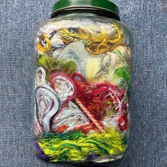 組紐の材料　糸　紐　の画像