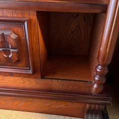 木製　飾り棚の画像