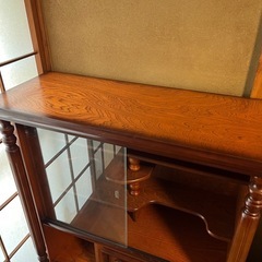 木製　飾り棚の画像