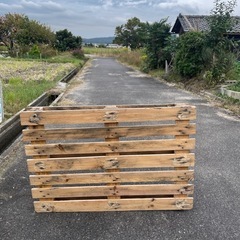 木製パレットの画像