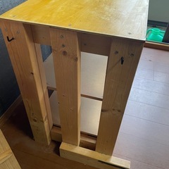 90cm×45cm水槽台　自作の画像