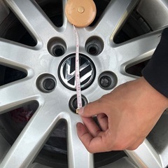 純正アルミ&スタッドレスタイヤの画像