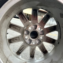 純正アルミ&スタッドレスタイヤの画像