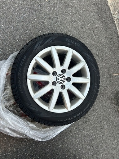 純正アルミ&スタッドレスタイヤ