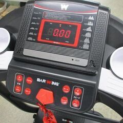 BARWING ルームランナー 1～12km/h BW-RR12 バーウィング ウォーキング トレッドミル トレーニング プログラムモード付 札幌市北区屯田の画像