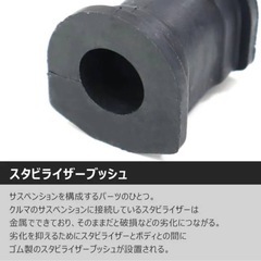 エブリイワゴン DA64W 前期用 フロント スタビライザーリンク ブッシュ【インナー】2個  の画像