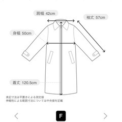 レディース トレンチコート さフリーサイズの画像