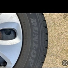ダンロップ　ウインターマックス 145/80R13 2019年製 スズキアルトのホイールの画像