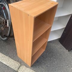 リサイクルショップどりーむ荒田店　No5034 カラーボックス　三段ボックス　用途いろいろ♪の画像