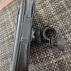 自転車に取り付けるスマホけーすケースの画像