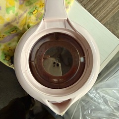 コーナン オリジナル PortTech 電気ケトル1.0L ホワイト OKE-100ーPぴんくピンクの画像