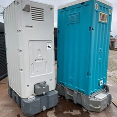 【三重】 2個セット　和式トイレ　小トイレ　簡易水洗　トイレ　仮設トイレ　事務所　イベント　畑　洋式　小便器　汲み取り 【配送可】の画像