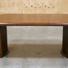 ≪yt2079ジ≫ 未使用/長期保管品 1996年製造 karimoku/カリモク ダイニングテーブル 幅150cm 奥行90cm 4人用 当時物/ヴィンテージ家具/中古家具/宮城県仙台市 71016-05の画像