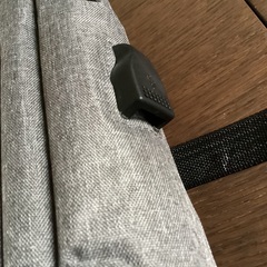充電 リュック ビジネス USB メンズ グレー  防水 大容量 通勤 通学 黒の画像