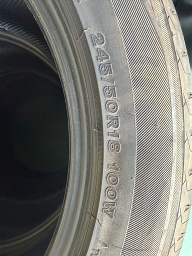 夏タイヤ　ブリヂストン　REGNO 
245/50R1818